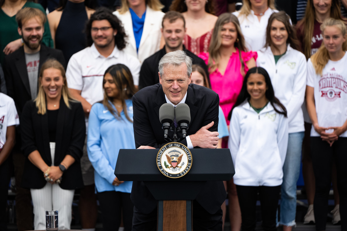 Many have hoped Charlie Baker’s past political stints would help in his new role as NCAA president.